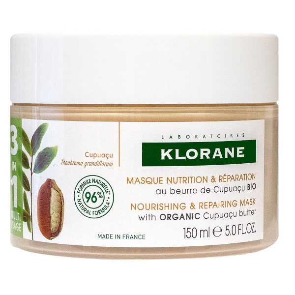 KLORANE MASQUE CHEVEUX AU BEURRE DE CUPUACA 150 ML