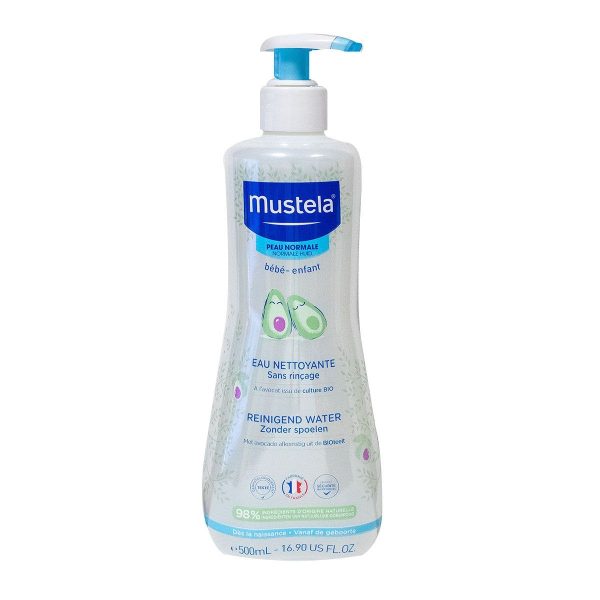 MUSTELA BEBE EAU NETTOYANTE SANS RINCAGE 500ML