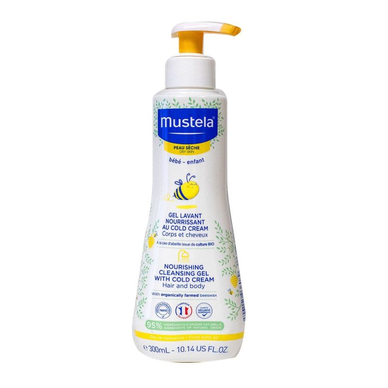 MUSTELA GEL LAVANT NOURRISSANT AU COLD CREAM 300 ML