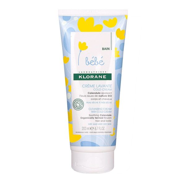 KLORANE BEBE CREME LAVANTE AU COLD CREAM 200 ML