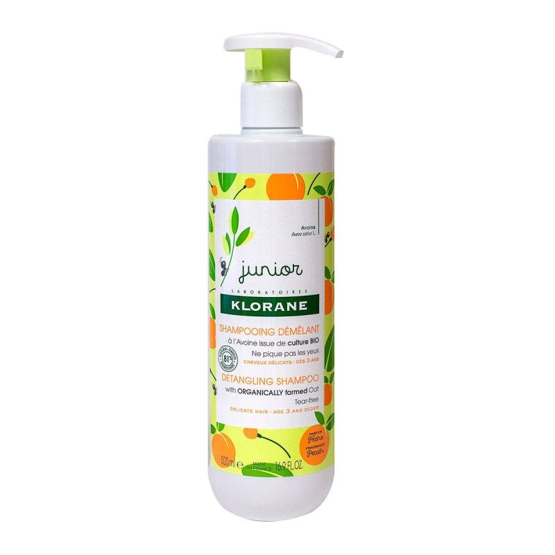 KLORANE JUNIOR SHAMPOOING DEMELANT A LA PECHE 500 ML