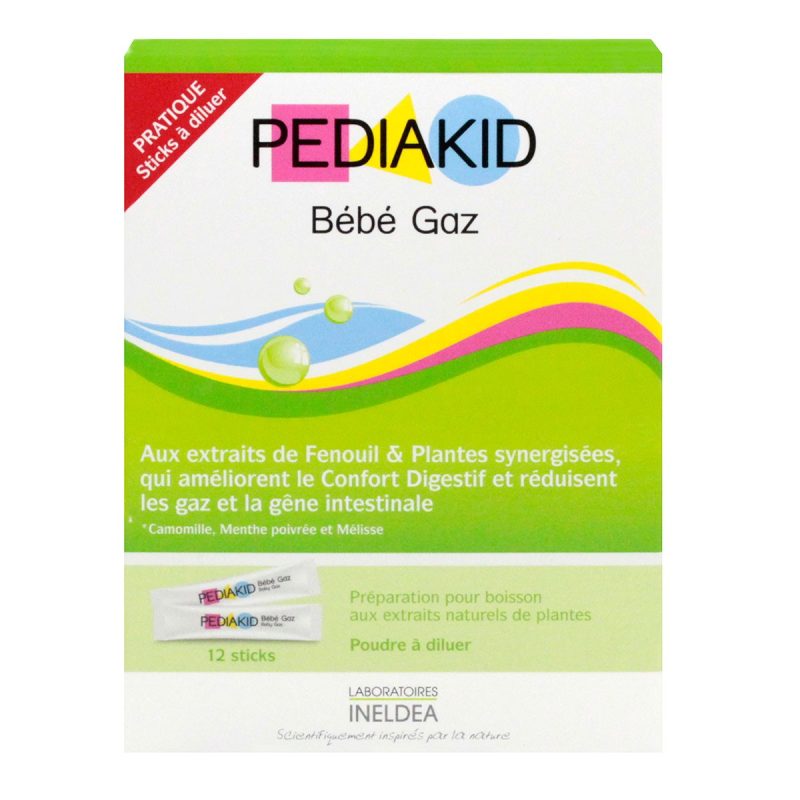 PEDIAKID BEBE GAZ 12 STICKS