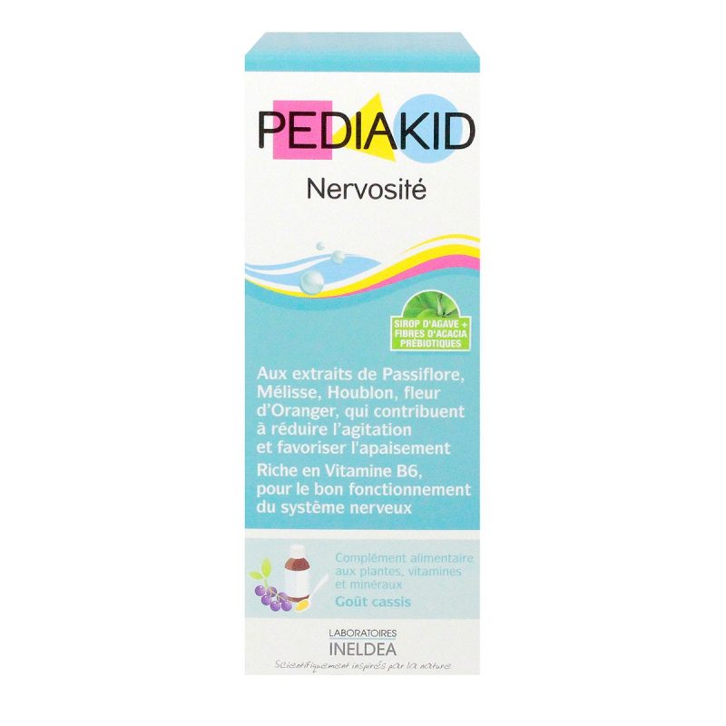 PEDIAKID NERVOSITE SIROP GOUT CASSIS 125 ML