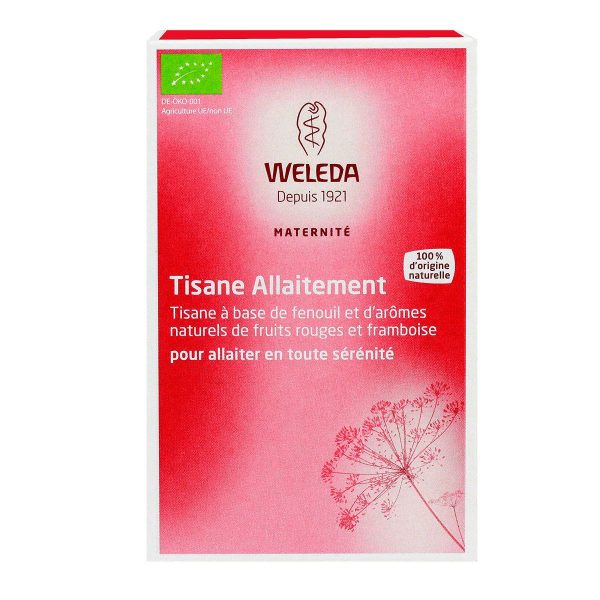 WELEDA TISANE ALLAITEMENT FRUITS ROUGES 20 SACHETS