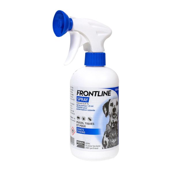 Frontline Spray antiparasitaire 500 ml