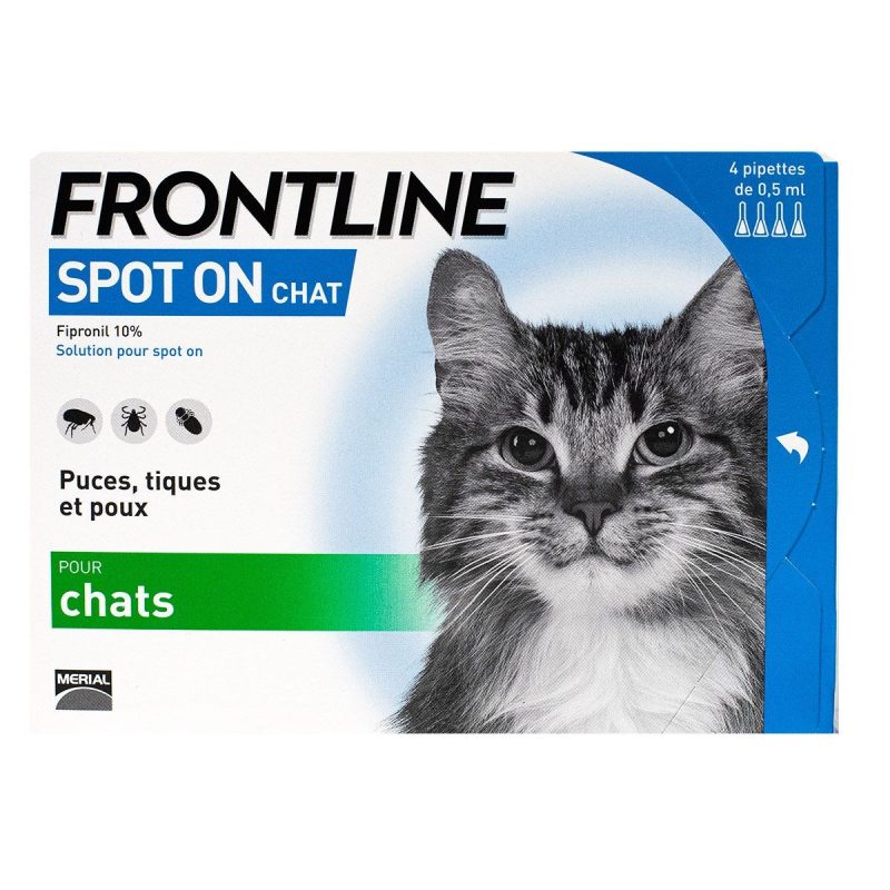 FRONTLINE CHAT SPOT-ON 4 PIPETTES