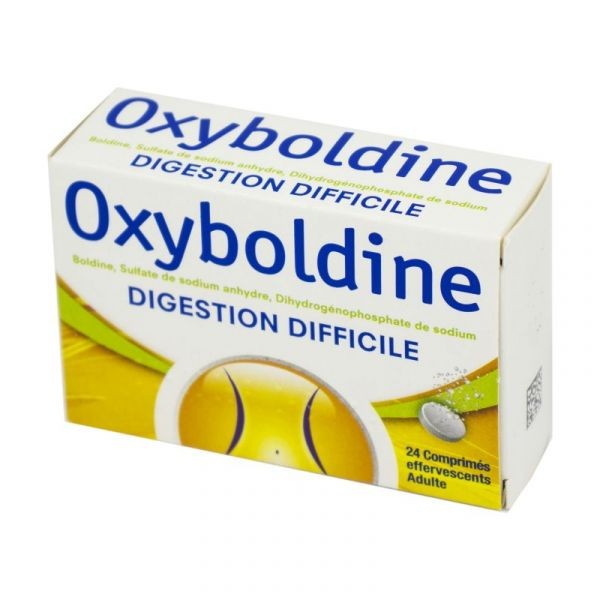 OXYBOLDINE 24 COMPRIMES EFFERVESCENTS