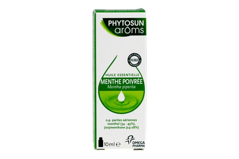 PHYTOSUN ARÔMS HUILE ESSENTIELLE MENTHE POIVREE BIO 10ML