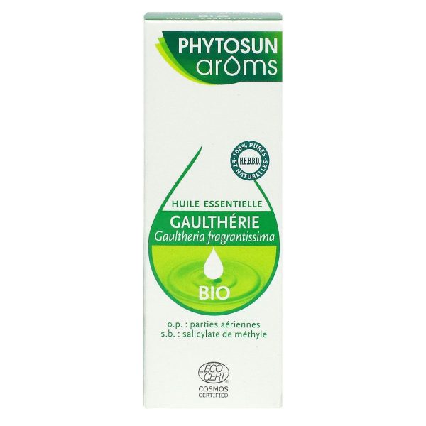 PHYTOSUN ARÔMS HUILE ESSENTIELLE GAULTHERIE BIO 10ML