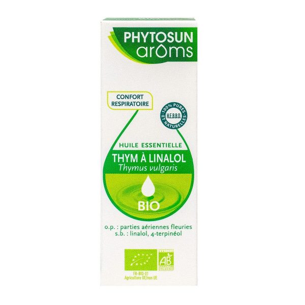 PHYTOSUN ARÔMS HUILE ESSENTIELLE THYM A LINALOL BIO 5ML