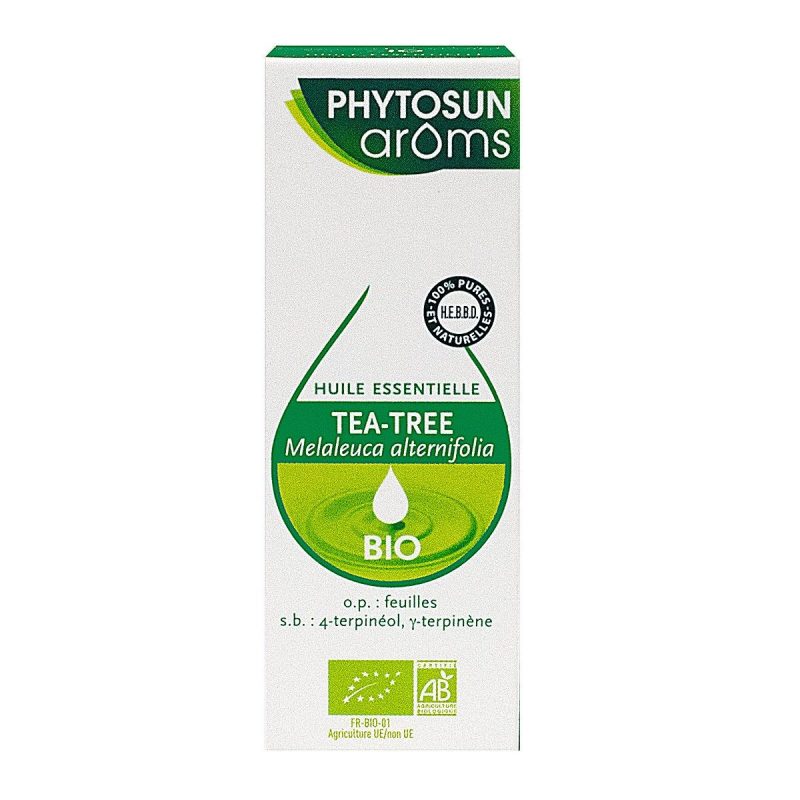 PHYTOSUN ARÔMS HUILE ESSENTIELLE TEA-TREE BIO 10ML