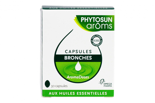 PHYTOSUN ARÔMS AROMADOSES BRONCHES 30 CAPSULES