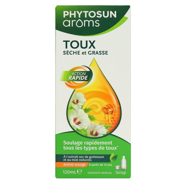 PHYTOSUN ARÔMS SIROP TOUX ADULTE 120ML