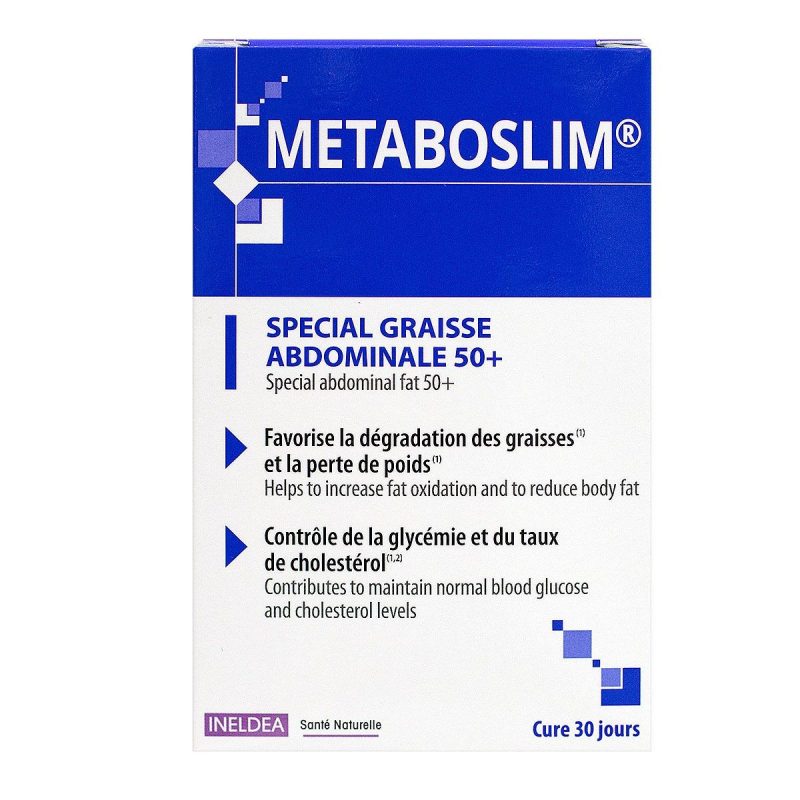 Métaboslim santé et ligne 50+ gélules boite de 90