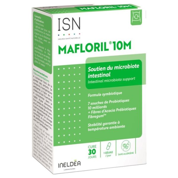 Ineldea MAFLORIL 10M gélules boite de 30