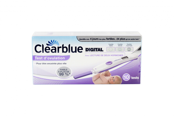 CLEARBLUE TEST D'OVULATION AVANCE 10 TEST