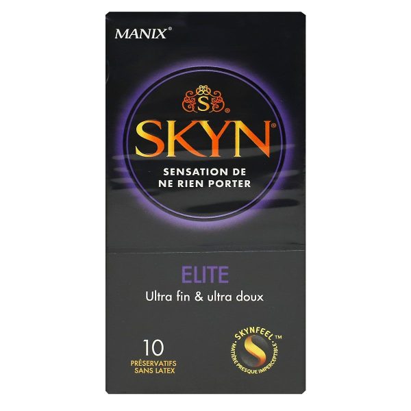 MANIX SKYN ELITE PRESERVATIFS SANS LATEX 10 UNITES