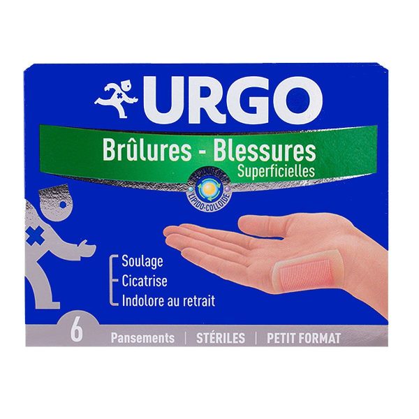 URGO BRULURES ET BLESSURES SUPERFICIELLES