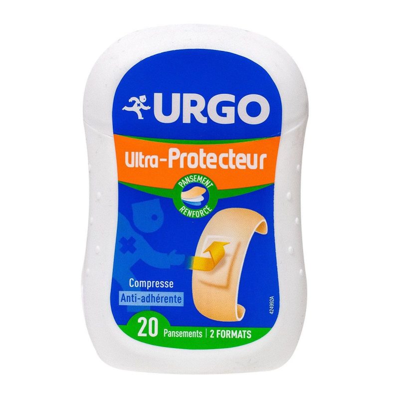 URGO ULTRA PROTECTEUR PANSEMENTS 20 UNITES 2 FORMATS