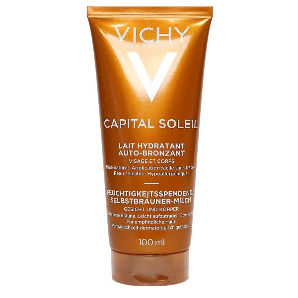 Vichy Capital Soleil Lait hydratant autobronzant