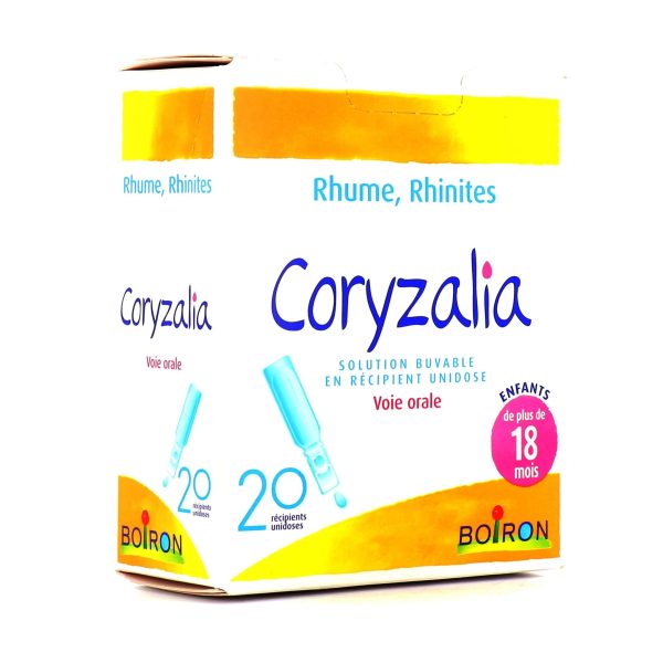 CORYZALIA SOLUTION BUVABLE 20 UNIDOSES