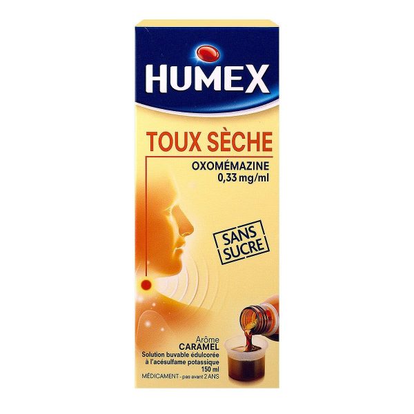 HUMEX TOUX SECHE SIROP SANS SUCRE