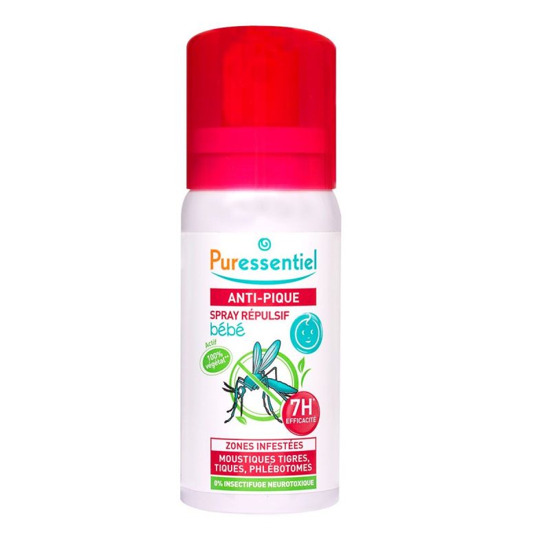 Puressentiel Anti Pique spray répulsif moustique bébé 60 ml