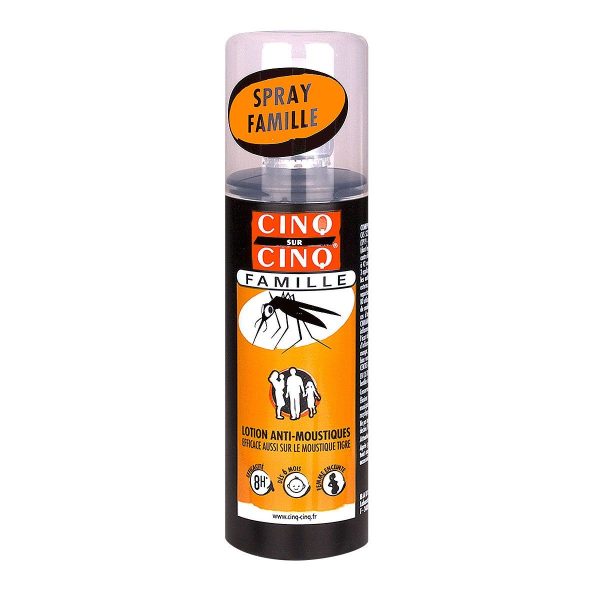 CINQ SUR CINQ FAMILLE LOTION ANTI-MOUSTIQUES