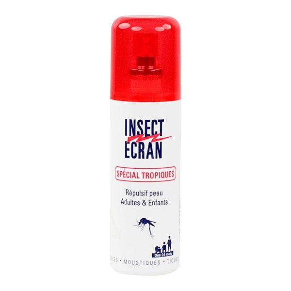 Insect Ecran Spécial Tropiques répulsif moustiques 75 ml