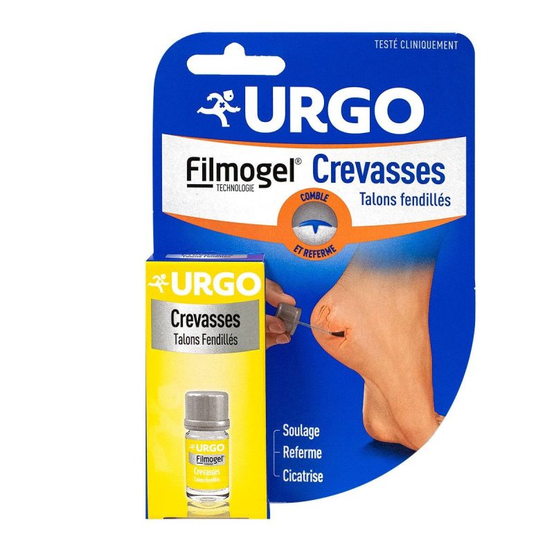 URGO FILMOGEL CREVASSES TALONS FENDILLES PANSEMENT LIQUIDE