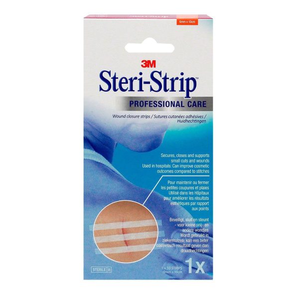 3M STERISTRIP SUTURES CUTANEES 6MM X 10CM