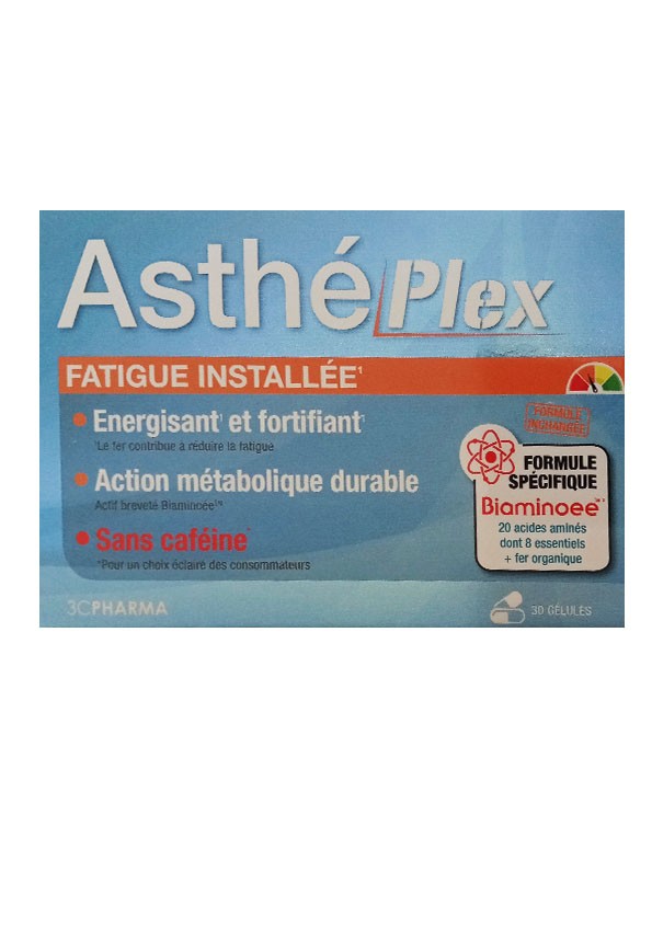 Asthéplex 30 gélules en cas de fatigue