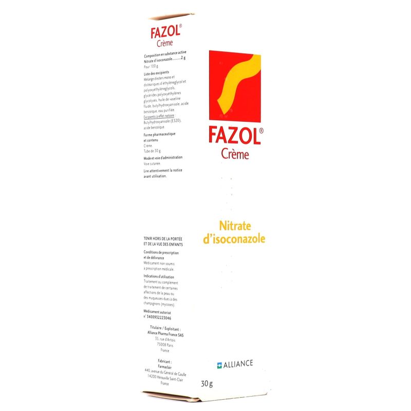 FAZOL 2% CREME TUBE 30G