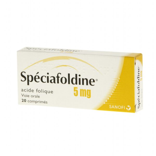 SPECIAFOLDINE 5MG 30 COMPRIMES