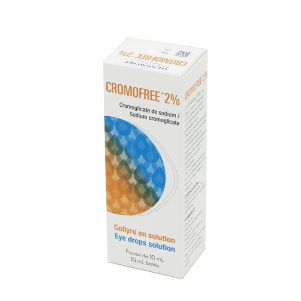 CROMOFREE 2% COLLYRE FLACON 10ML