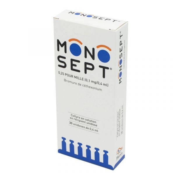 MONOSEPT COLLYRE 30 UNIDOSES