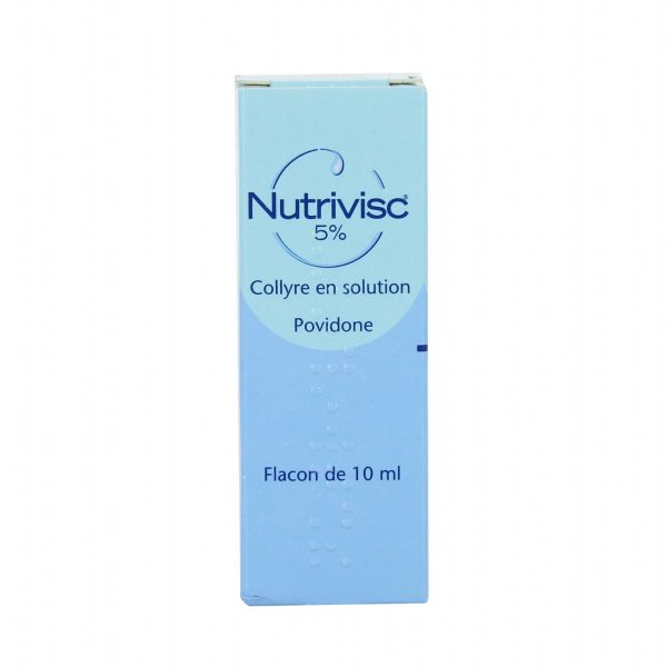 NUTRIVISC 5% COLLYRE FLACON 10ML