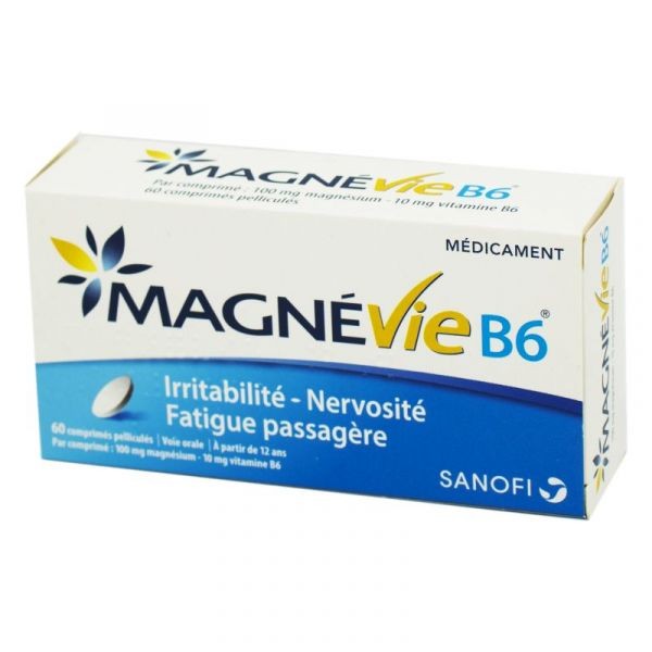 MAGNEVIE B6 100MG/10MG 60 COMPRIMéS