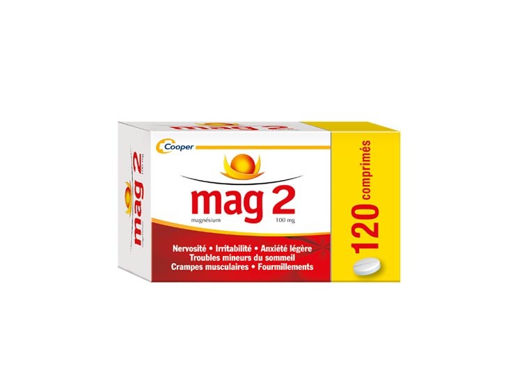 MAG 2 100MG CPR BT120