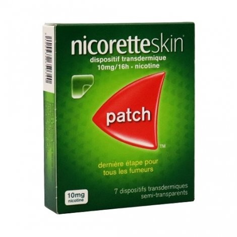 NICORETTESKIN 10MG/16H 7 PATCHS TRANSDERMIQUES