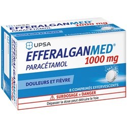 EFFERALGANMED 1G 8 COMPRIMES EFFERVESCENTS