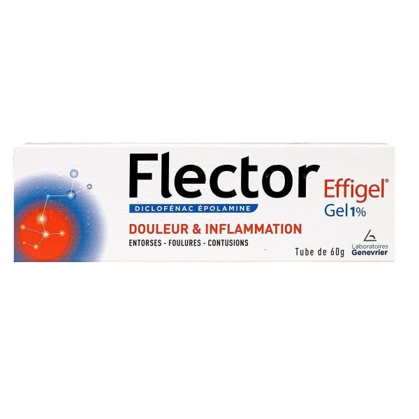 FLECTOR EFFIGEL 1% GEL TUBE 60G