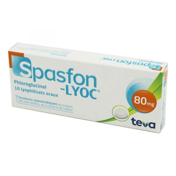 SPASFONLYOC 80MG 10 COMPRIMES ORODISPERSIBLES