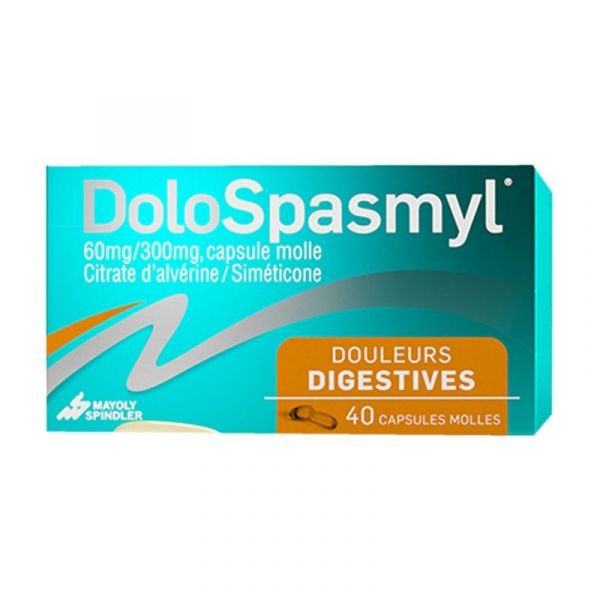 DOLOSPASMYL 60MG/300MG CAPSULES MOLLES