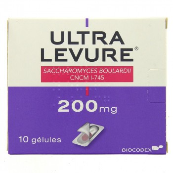 ULTRA-LEVURE 200MG 10 GELULES