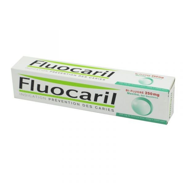 FLUOCARIL BI-FLUORE 250MG GEL DENTIFRICE MENTHE 125ML