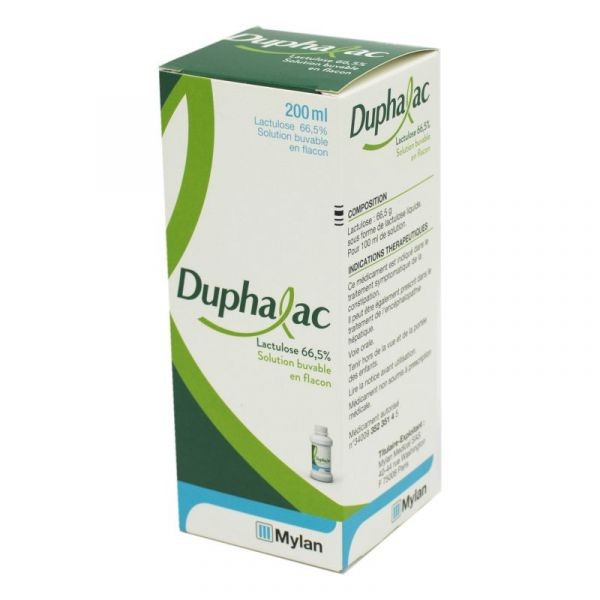 DUPHALAC 66,5% SOLUTION BUVABLE FLACON 200ML