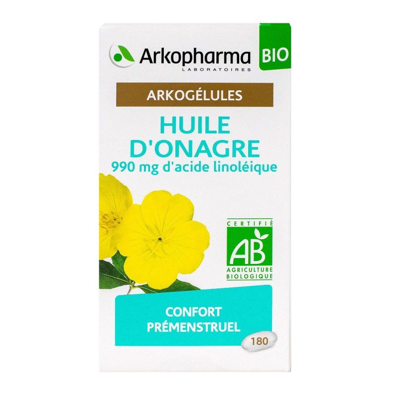 ARKOGELULES HUILE D'ONAGRE 180 CAPSULES