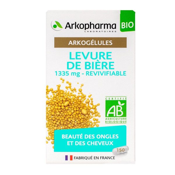 ARKOGELULES LEVURE DE BIERE BIO 150 GELULES