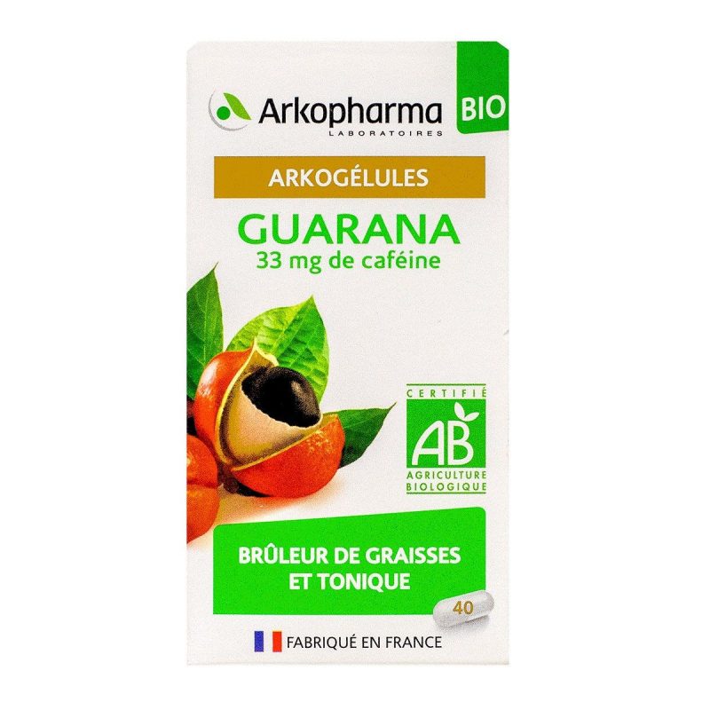 ARKOGELULES GUARANA BIO 40 GELULES